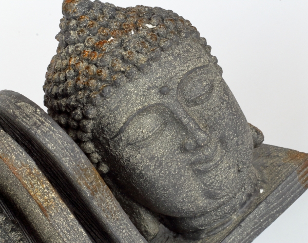 Zarážka na knihy BUDDHA 2ks 15x13x18cm