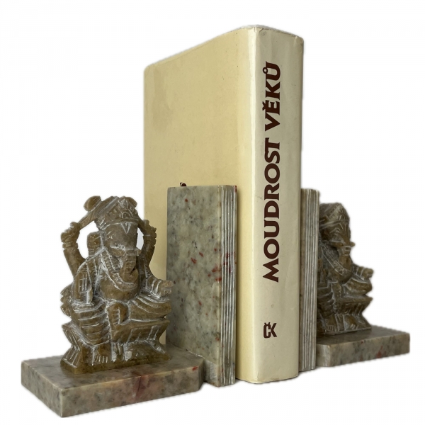 Zarážka na knihy Ganesha 10,5 x 11,5 cm