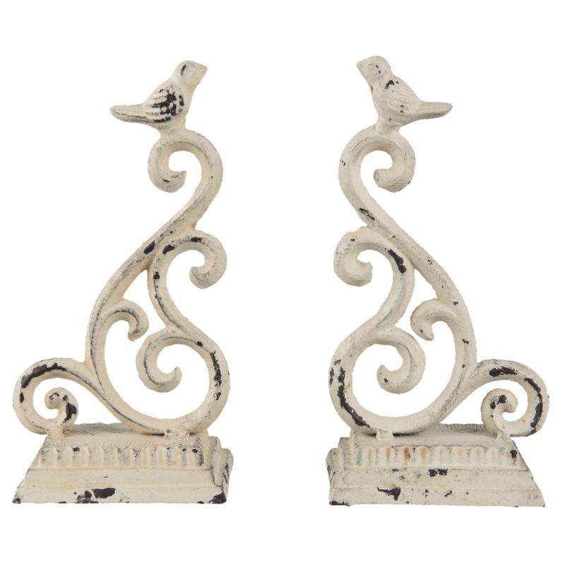 Zarážka na knihy ptáčci (sada 2ks) 10x7x22cm