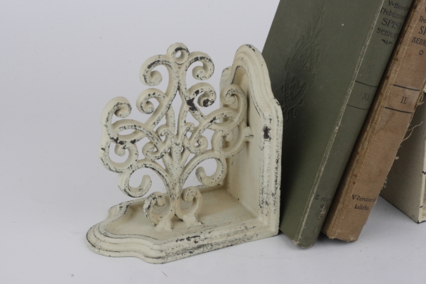 Zarážka na knihy s patinou 11,5x13x8cm