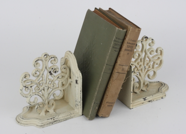 Zarážka na knihy s patinou 11,5x13x8cm