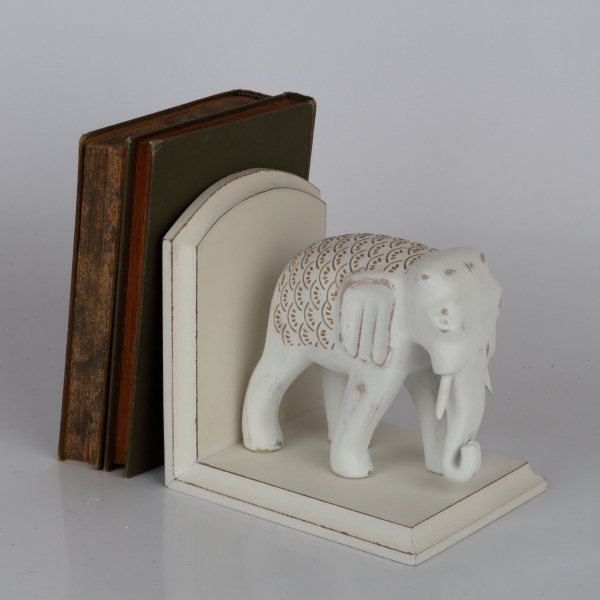 Zarážka na knihy slon 31x12x13cm