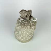 Zarážka za dveře krémová 25cm