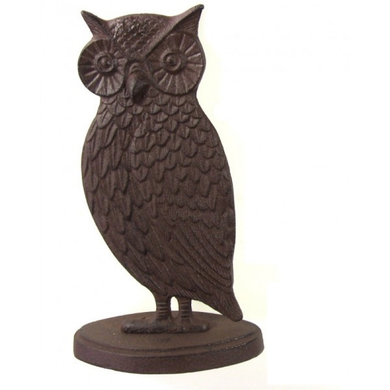 Zarážka za dveře sova 29cm