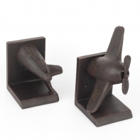 Zarážky na knihy letadlo 22x10x19cm