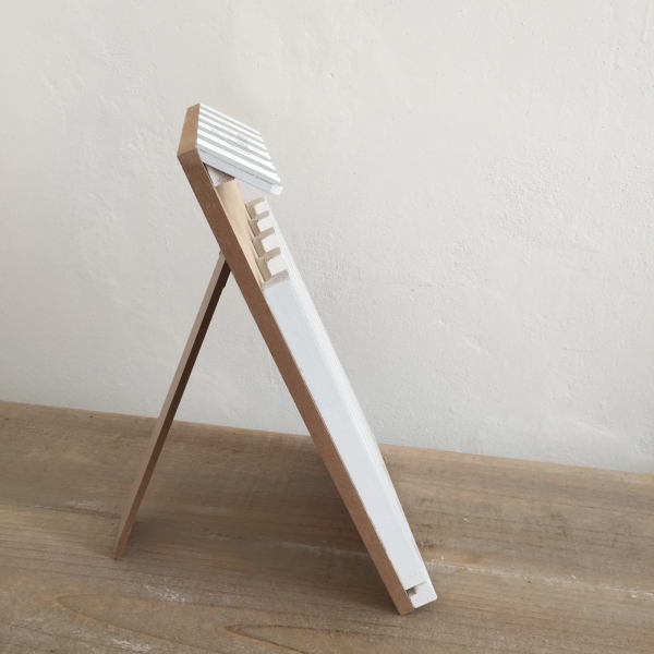 Zásobník na kapsle do kávovaru 19 x 4 x 30 cm dřevěný