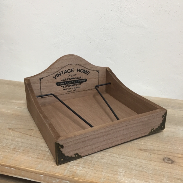 Zásobník na ubrousky 21x21x11cm