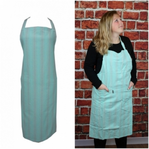Zástěra do kuchyně - tyrkysová
