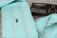 Zástěra do kuchyně - tyrkysová