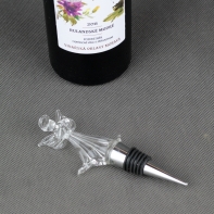 Zátka na láhev vína - anděl 13,5cm