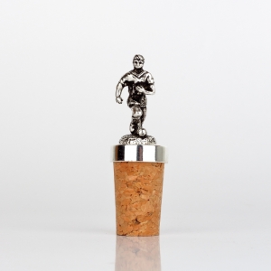 Zátka na víno fotbal 7cm - dárek pro fotbalistu