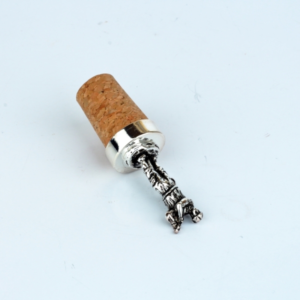 Zátka na víno golfista - dárek pro golfistu 7cm