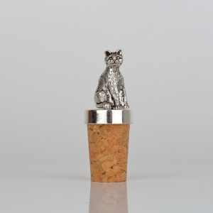 Zátka na víno kočka 7cm