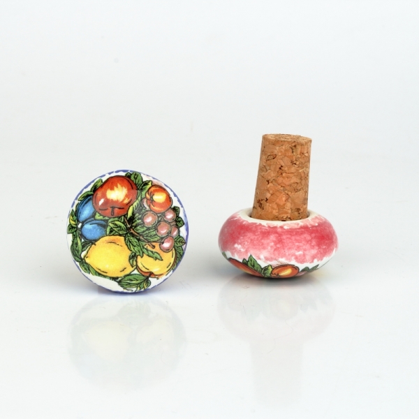 Zátka na víno ovoce 4,5cm