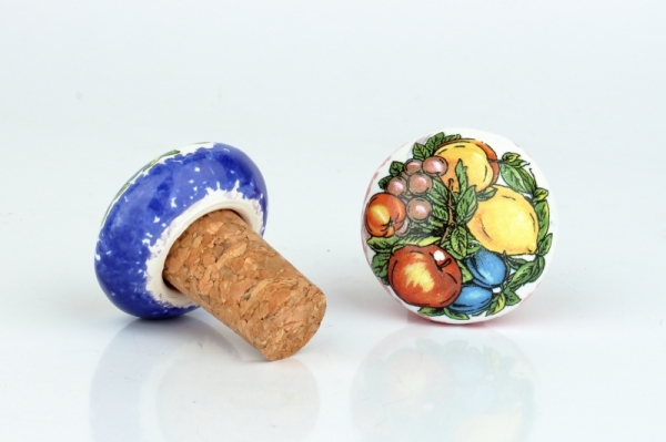 Zátka na víno ovoce 4,5cm