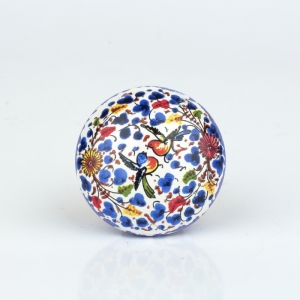 Zátka na víno porcelánová - moravský motiv 4,5cm