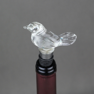 Zátka na víno ptáček 11cm