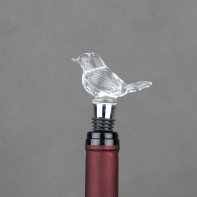 Zátka na víno ptáček 11cm