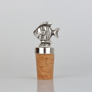 Zátka na víno ryba 7cm - dárek pro rybáře