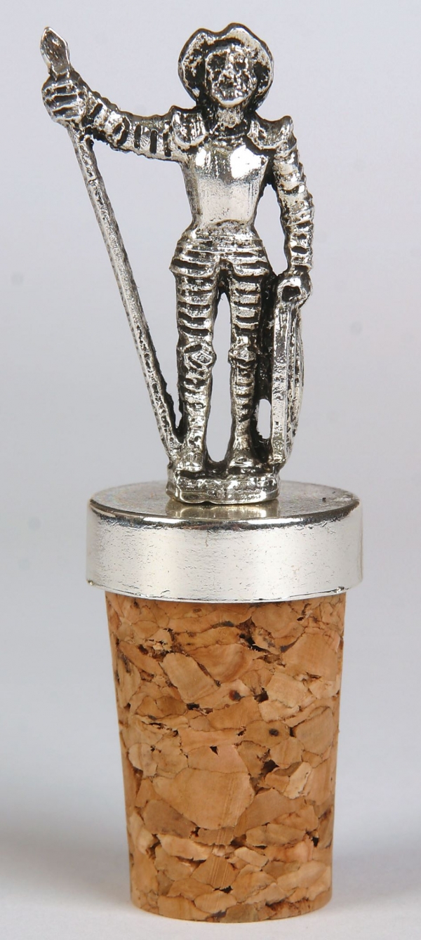 Zátka na víno rytíř