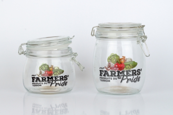Zavařovací sklenice FARMERS PRIDE 12,7x11,0x10,5cm