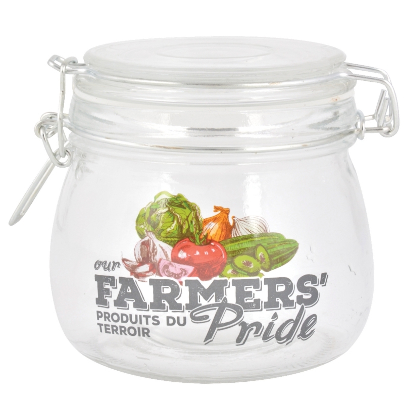 Zavařovací sklenice FARMERS PRIDE 12,7x11,0x10,5cm
