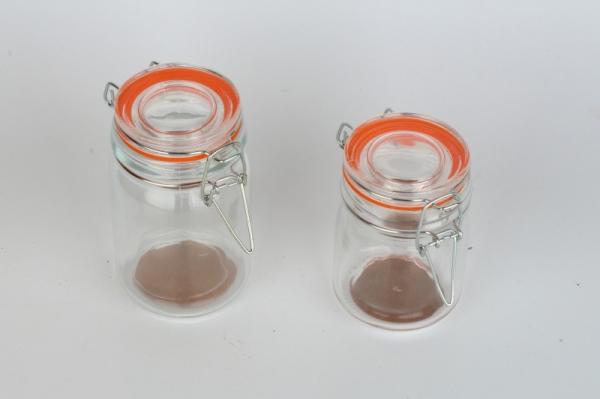 Zavařovací sklenice s těsněním (set 6 ks) 230ml