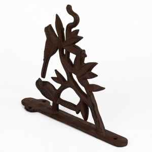 Závěs konzole litinová s ptáčky 20x23x5cm