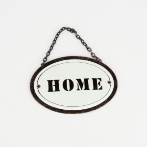 Závěsná cedulka Home 11x8cm