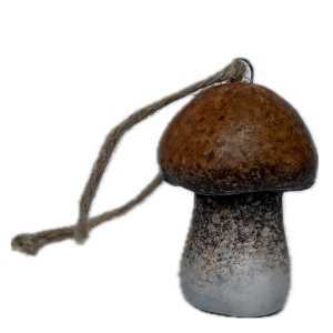 Závěsná dekorace houba 3x3x5cm Typ A