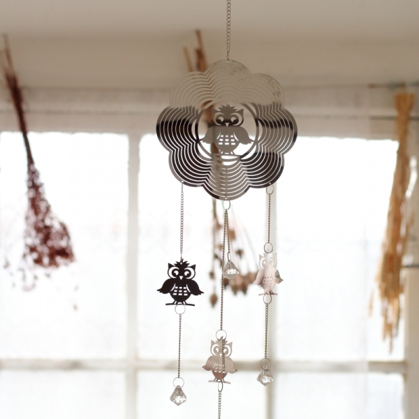 Závěsná dekorace sova 52cm 