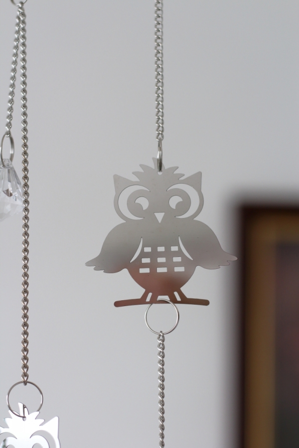 Závěsná dekorace sova 52cm 