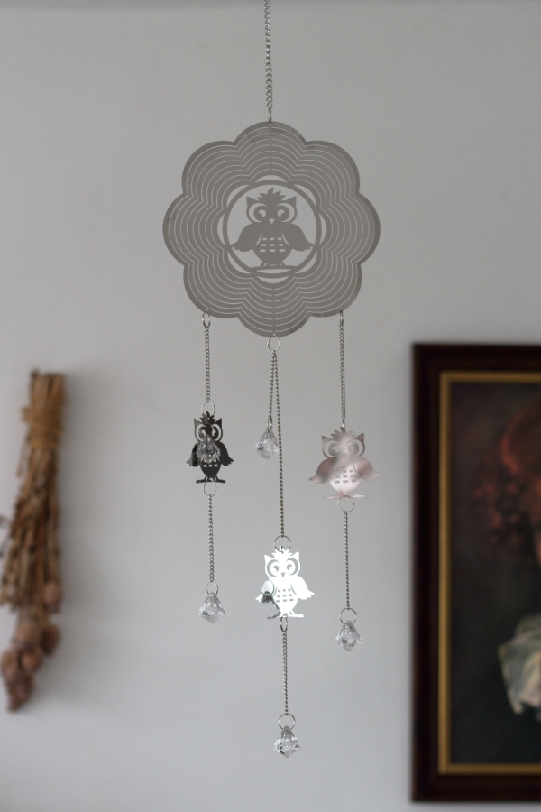 Závěsná dekorace sova 52cm 