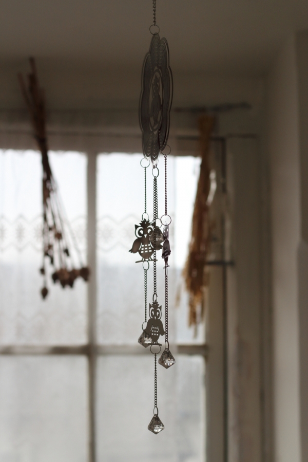 Závěsná dekorace sova 52cm 
