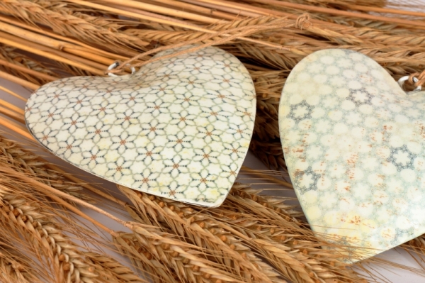 Závěsná dekorace Zamilované srdce