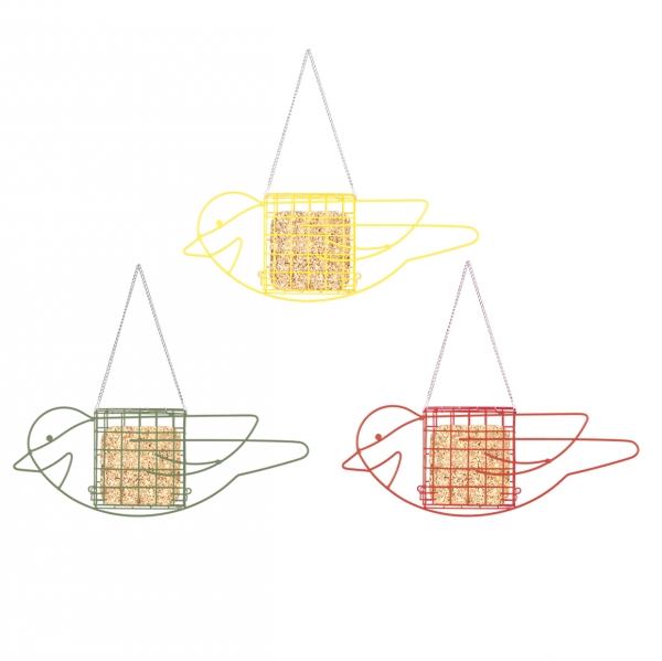 Závěsná krmítka pro ptáky BIRD na lůj zelená