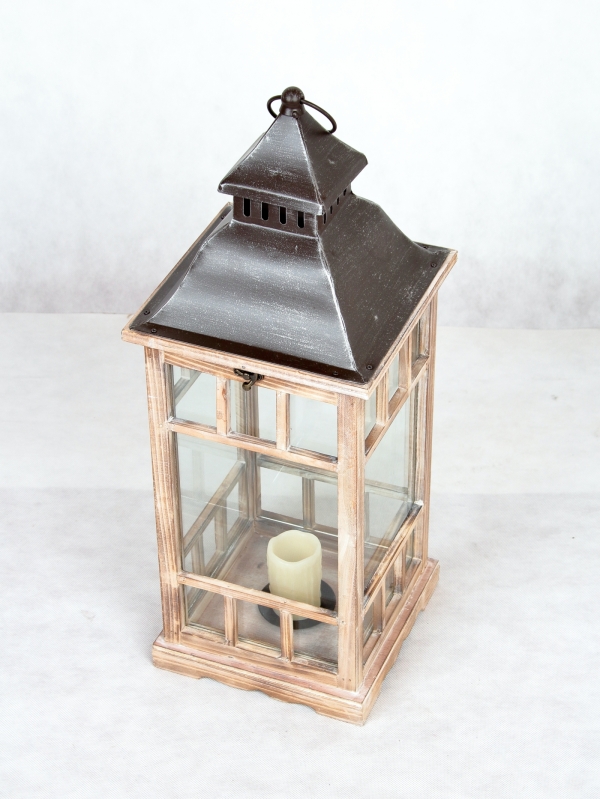 Závěsná lucerna střední 22,5x22,5x64cm