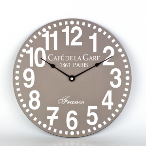 Závěsné hodiny Café de la Garf 30cm