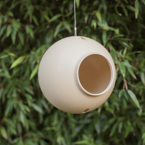 Závěsné krmítko pro ptáky bambusové