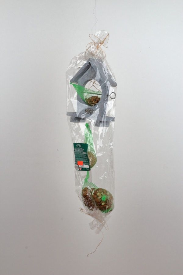 Závěsné krmítko pro ptáky s krmením 87cm