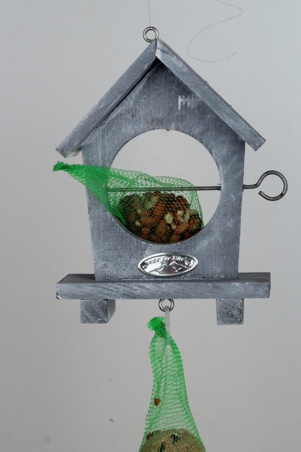 Závěsné krmítko pro ptáky s krmením 87cm