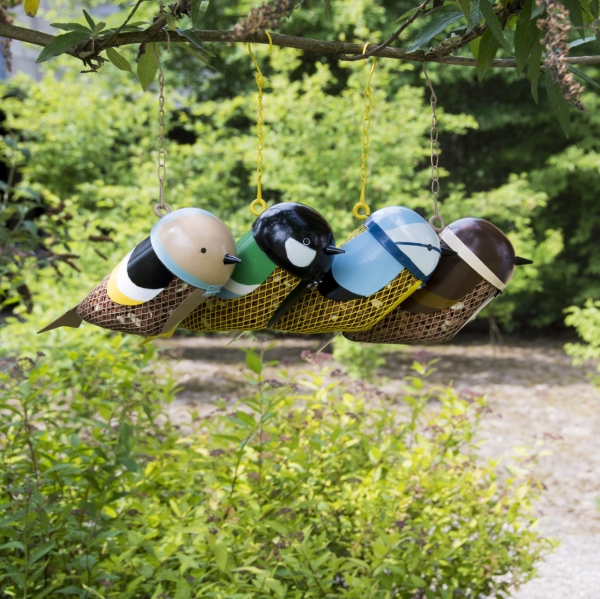 Závěsné krmítko zelený ptáček 22,5x8,4x12,4cm