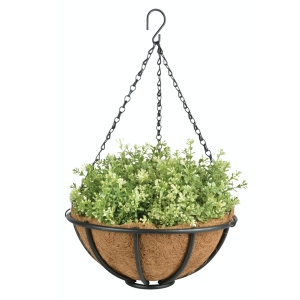 Závěsný koš kovový 30cm