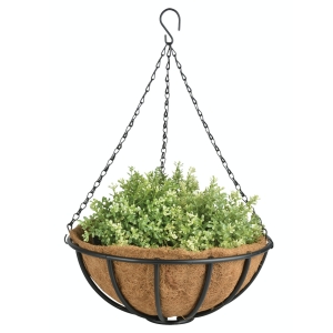 Závěsný květináč kovový 36cm
