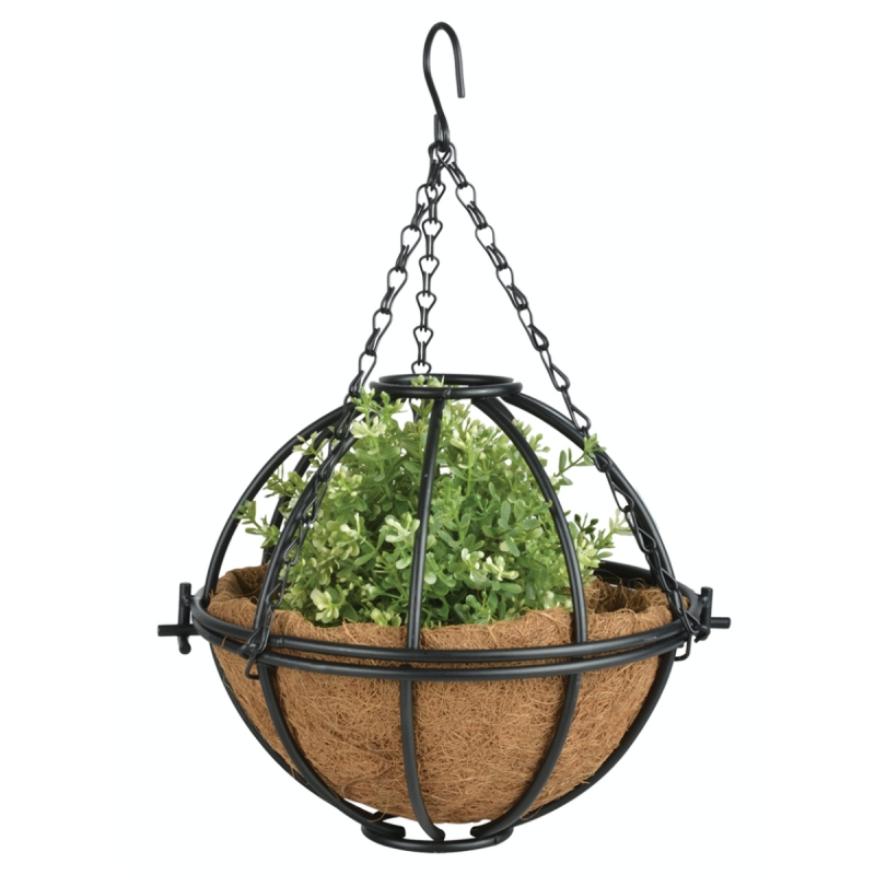 Závěsný květináč ve tvaru koule 25x25x23cm