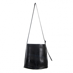 Závěsný květináč z recyklovaných pneu v. 20,6 cm