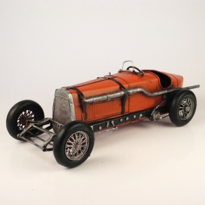 Závodní autíčko - červené plechové 33cm