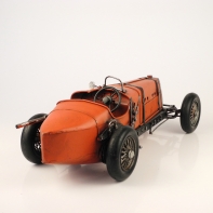 Závodní autíčko - červené plechové 33cm