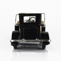 Železné retro autíčko bílé 9x7x23cm