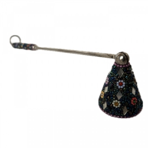 Zhášedlo na svíčky zdobené - délka 30cm